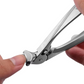 🦶 Tökéletes ívelt kialakítás | Rozsdamentes acél körömolló | Kényelmes fogás időseknek ✂️