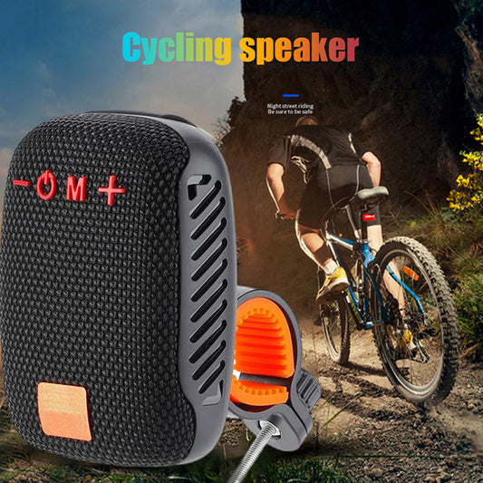 🎵Vízálló kerékpáros Bluetooth hangszóró – IPX5, TWS sztereó és TF kártya támogatás🚲