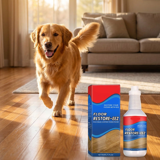 🏠 Végső padlófelújító és polírozószer – Hosszan tartó fény, Karcok eltüntetése és Könnyű használat ✨
