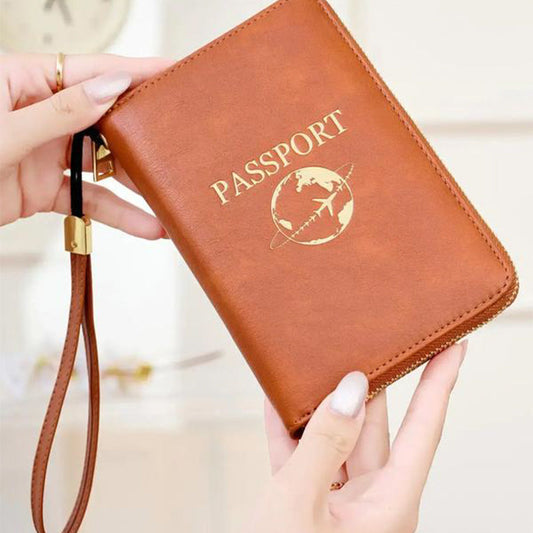 RFID-ellenes utazótáska útlevélhez