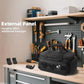 🔥👨‍🔧 14 Hüvelykes Nehéz Kivitelű Szerszámtáska – Ipari Minőségű Vászon Csúszásmentes Alappal és Gyors Hozzáférésű Elülső Panellel 🛠️👜