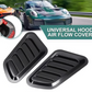 🚗🔥 Univerzális motorháztető szellőző – sportos design, hőelvezető 💪