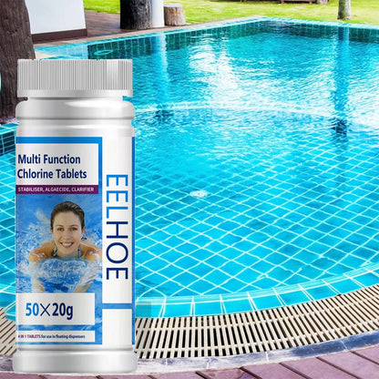 Klórtabletták medence tisztításához – algák elleni védekezés és a víz tisztítása 🏊‍♂️