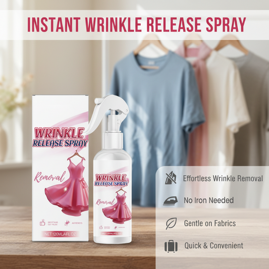 Azonnali antisztatikus és ránctalanító spray
