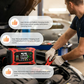 ⏰🔋12 V-os, 6 A-es intelligens autóakkumulátor-töltő🚗⚡
