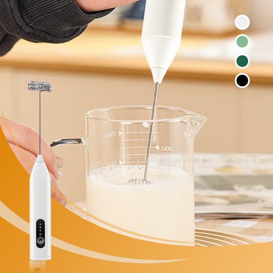 🎁 1+1 INGYEN!! ☕ Hordozható tejhabosító – elektromos, gyors és egyszerű – tökéletes otthonra és utazáshoz ☕🥛
