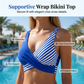 👙Kétrészes, színes blokkos és csíkos bikini🌊