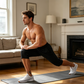 👖Férfi gyorsszáradó sport capri nadrág cipzáras zsebekkel