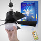 🌀 Élvezze a hűs levegőt – 2 az 1-ben mennyezeti ventilátor LED lámpával (E27) – Utánvétes 💡✨