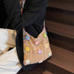 👜✨ Kézzel készített, boho stílusú horgolt válltáska nőknek – Nyári elengedhetetlen kiegészítő 🌞