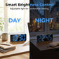 ⏰🌡️LED-es digitális ébresztőóra tükörfelülettel