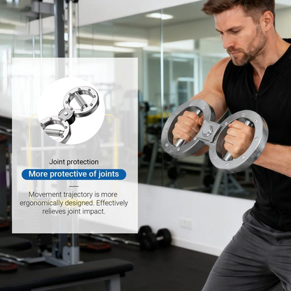 📢⏰Állítható kar- és mellgyakorlat gép – Feszültségszintek és kompakt kialakítás🏋️‍♂️