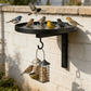 🐦 🛁 Fali fém madáritató – időjárásálló, könnyen tisztítható, kiválóan alkalmas kertbe, erkélyre és teraszra 🏡