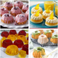 🧁 Szilikon fánkformakészlet – Tapadásmentes, hőálló, könnyen kivehető – Utánvéttel 🍩
