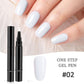 💅 Egylépéses gél manikűr toll 🎨 Ingyenes ajándék: kézi mini UV manikűr lámpa 💡