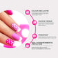 💅 Egylépéses gél manikűr toll 🎨 Ingyenes ajándék: kézi mini UV manikűr lámpa 💡