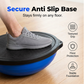 🧘 Balance Trainer félgömb – kétoldalas, csúszásgátló talppal, erőfejlesztéshez és rehabilitációhoz – utánvéttel 📦