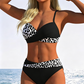 🌺👙 Mintás, formáló hatású kétrészes bikini –🌊A szigeti nyaralás elengedhetetlen kellékei💕