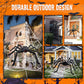 Szőrös pók nagy hálóval – halloweeni kültéri dekoráció