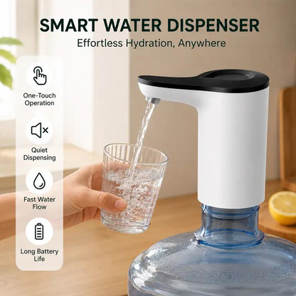 🚰 Prémium elektromos vízadagoló szivattyú | Egyérintéses, gyors és cseppmentes