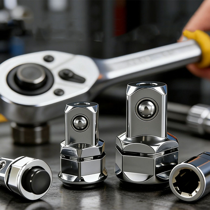 🔧 CR-V acél racsnis kulcs adapter és dugókonverter készlet – utánvéttel ✨
