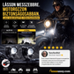 🏍️ Univerzális motorkerékpár LED reflektorok – kettős fényű és minden időjárásban vízálló 💡