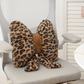 🐆 50% kedvezmény🎀 Leopárdmintás masnis díszpárna