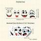 😂🎨 4 ív vicces smiley matrica: Vízálló és sokoldalú ✨🛡️