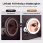 💄Időkorlátos 50% kedvezmény! 💡 10-szeres nagyítású sminktükör LED-fénnyel és tapadókoronggal