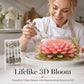 🛒 🎂 3D zselatin díszítőkészlet rozsdamentes acél szerszámokkal – Valósághű virágok süteményekhez✨🎨