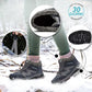 🥶 Fázik a Lába Télen? Ez a Női Téli Melegítő Csizma Segít! Puha Bélés, Csúszásmentes Talp ❄️