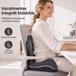 🪑 Ergonomikus memóriahabos ülőpárna háttámlával |  Hosszú ülést követően sem érezhető fáradtság