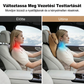🚗✨ Kényelmesebbé teszi a mindennapi autózást 🌿 A repülőgépipari minőségű PU-bőrből készült fejtámla jobb támasztást és kényelmesebb pihenést biztosít 💎