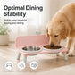 📢📢50% kedvezmény!! ⏰ Elevated Pet Bowls – Leszerelhető, kétkamrás kialakítás 🐾✨