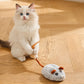 🐱 Intelligens elektromos egér macskajáték – automatikusan mozog, interaktív, újratölthető, beltéri macskáknak ⏰