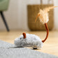 🐱 Intelligens elektromos egér macskajáték – automatikusan mozog, interaktív, újratölthető, beltéri macskáknak ⏰