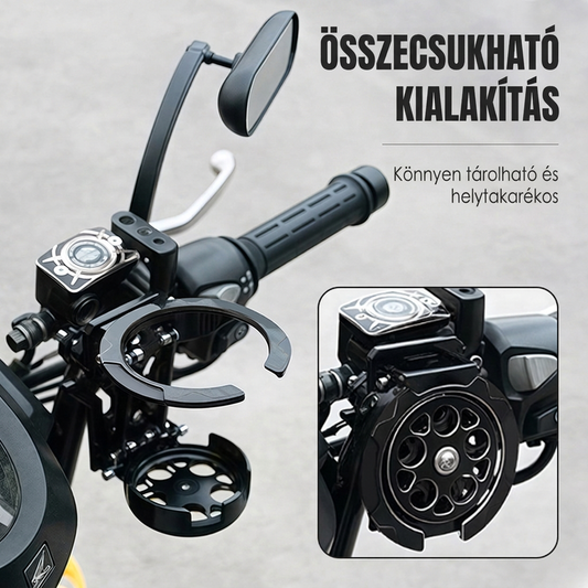 🚴🥤 Összecsukható kerékpáros palacktartó – kompakt, lecsúszásgátló kerékpáros palacktartó