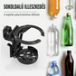 🚴🥤 Összecsukható kerékpáros palacktartó – kompakt, lecsúszásgátló kerékpáros palacktartó