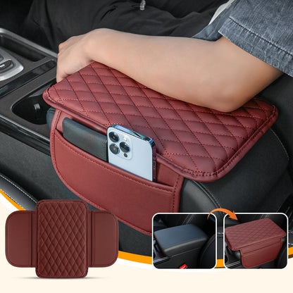 😌 Kényelmes Utazás – Zsebes Autókarfa-párna! Puha, Tárolóval, 6 Színben 🚘